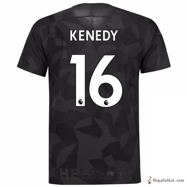 Camiseta Chelsea Replica Tercera Ropa Kenedy 2017/18